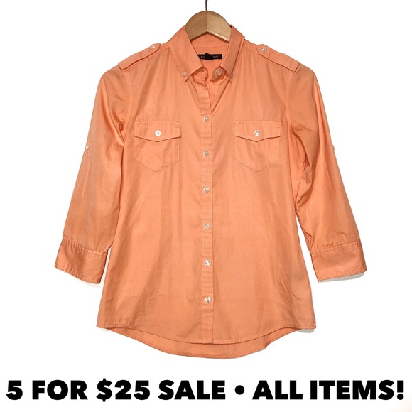 Banana Republic Tops - Banana Republic Sherbet Button Down